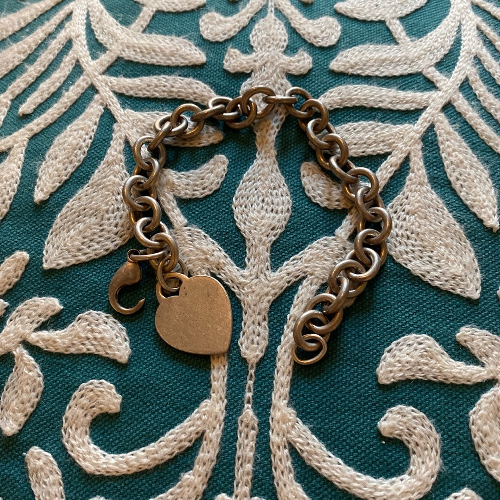 Tiffany & Co. .925 Heart Bracelet